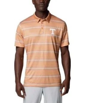 Columbia Men's NCAA Tennessee Tennessee Volunteers PFG Super Terminal Tackleâ¢ Omni-Shadeâ¢ Stripe Polo